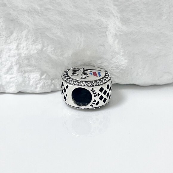 Pandora I Love Costa Rica Bead Charm S925 Silver Charm - Picture 2 of 3